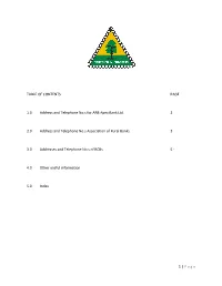 Compilation of Telephone Directory with Addresses