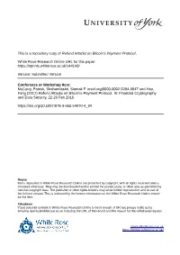 Refund Attacks on Bitcoin's Payment Protocol