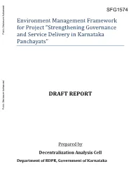 Decentralization Analysis Cell Department of RDPR, Government