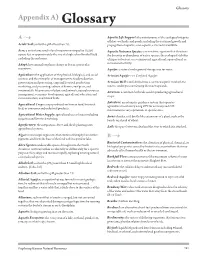 Glossary Appendix A) Glossary