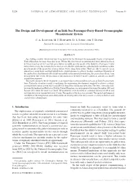 The Design and Development of an Irish Sea Passenger-Ferry-Based Oceanographic Measurement System