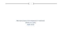 2009 2010 Spatial Development Framework
