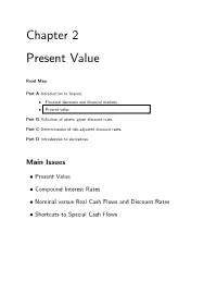 Chapter 2 Present Value