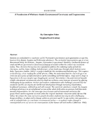 EGOSYSTEM a Visualisation of Wholeness Amidst Environmental Uncertainty and Fragmentation