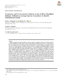 Occurrence and Co‐Occurrence Patterns of Gar in River–Floodplain