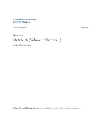 76 (Volume 7, Number 1) Cardinal Stritch University