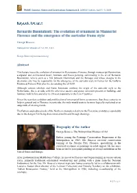 Abstract Biography of the Author