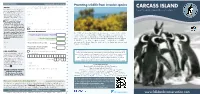 CARCASS ISLAND Purchase, Completing the Relevant Sections