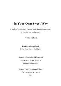 In Your Own Sweet Way