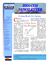 Issa-Cos Newsletter