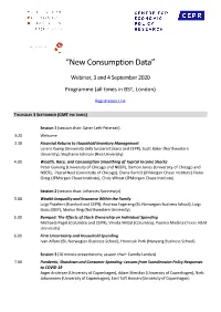 “New Consumption Data”