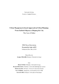 Urban Megaprojects-Based Approach in Urban Planning: from Isolated Objects to Shaping the City the Case of Dubai