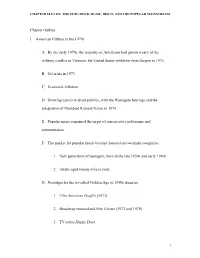 Chapter Outline