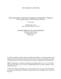 Evidence from the Reform of Figure Skating Judging