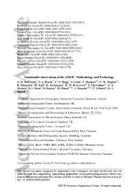 Sustainable Observations of the AMOC: Methodology and Technology G