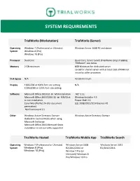 System Requirements