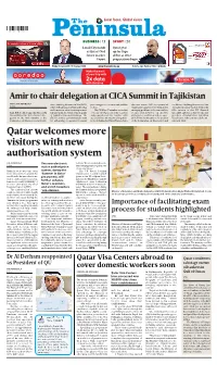 Qatar Welcomes More Visitors with New Authorisation System