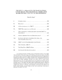 Fissile Material Cutoff Treaty: Will Deletion of a Verification Regime Provide a Way out of the Wilderness?