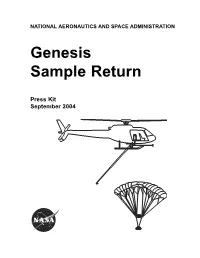 Genesis Sample Return
