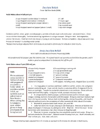 Zesty Zucchini Relish From: Ball Complete Book of Home Preserving (2006)
