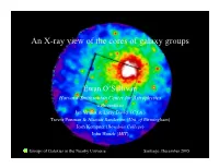 An X-Ray View of the Cores of Galaxy Groups