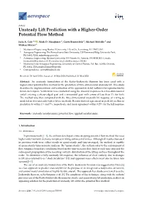 Unsteady Lift Prediction with a Higher-Order Potential Flow Method