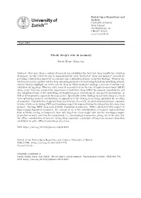 About Sleep's Role in Memory