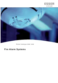 Fire Alarm Systems Content General Details 1 - 6 1 1 Introduction 3 Extensions 4 General Information 5 2 Control Panels 7 - 58 2 3