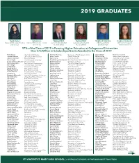 2019 Graduates