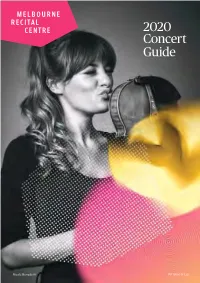 2020 Concert Guide
