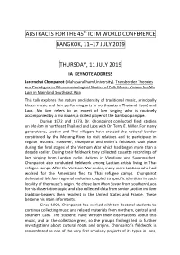 ICTM Abstracts Final2
