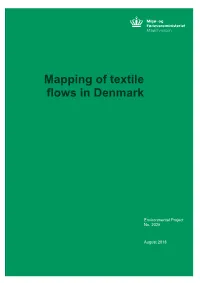 Mapping of Textile Flows in Denmark