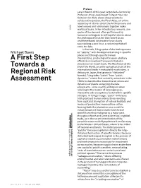 A First Step Towards a Regional Risk Assessment,” Antipyrene Publishing, 2015