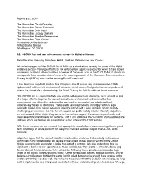 CLOUD Act of 2018 As a Stand-Alone Remedy for Some of the Digital Evidence Access Challenges That U.S