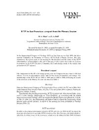 ICTV in San Francisco: a Report from the Plenary Session