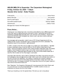 Helen Welch Program 10-19-20
