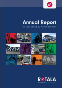 Annual Report 2017 Rotala at a Glance Statutory Reports Financial Statements Shareholder Information