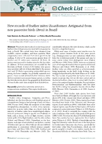 Check List Lists of Species Check List 12(6): 2000, 22 November 2016 Doi: ISSN 1809-127X © 2016 Check List and Authors