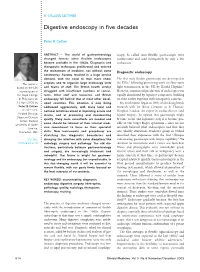 Digestive Endoscopy in Five Decades