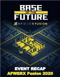 EVENT RECAP AFWERX Fusion 2020 OVERVIEW