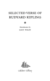 Rudyard Kipling 