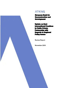 Atkins Review Report [EBRD