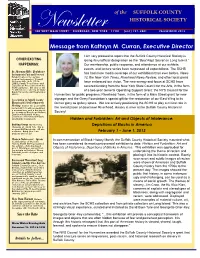 Message from Kathryn M. Curran, Executive Director