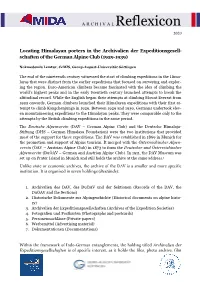 Tracing, Cataloguing, Indexing: Reflections on the Joachim And