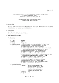 Inclusion of All Species in the Genus Poecilotheria in Appendix II