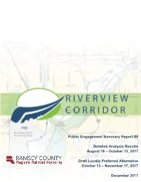 Public Engagement Summary Report #5