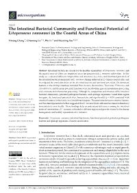 The Intestinal Bacterial Community and Functional Potential of Litopenaeus Vannamei in the Coastal Areas of China