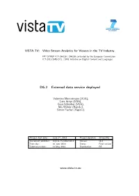 D6.2 External Data Service Deployed