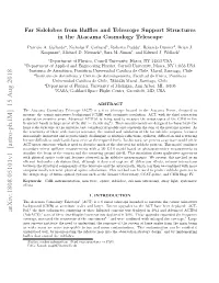 Far Sidelobes from Baffles and Telescope Support Structures in the Atacama Cosmology Telescope