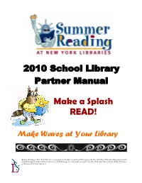 Make a Splash READ!